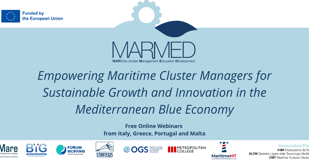 Empowering Maritime Cluster Managers for Sustainable Growth and Innovation in the Mediterranean Blue Economy